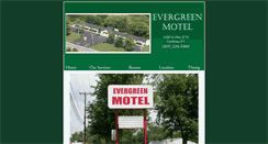 Desktop Screenshot of evergreenmotelky.com